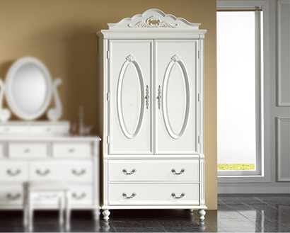 엔젤쥬 1050 아이보리 옷장 CSC-7009