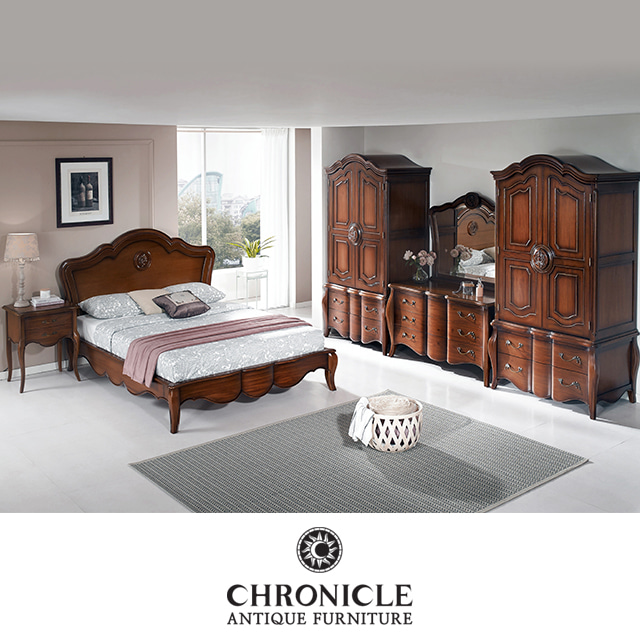 엘라젠 원목 침실가구 풀 패키지 WSC-1026