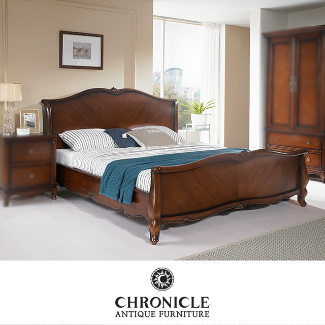 페리체 1950 원목 라지킹 침대 WSC-1204