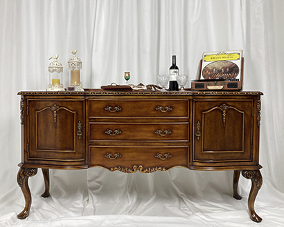 엘사데코 1700 원목 거실장 ELC-1004