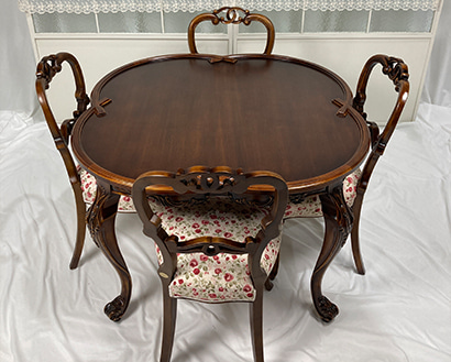 엘사데코 1100 원목 4인용 식탁세트 ELC-1067