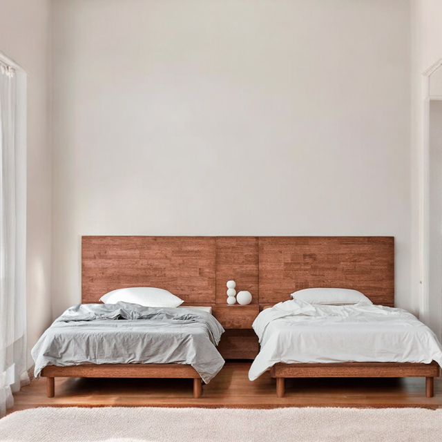 [100% 원목제작] 2780 다리형 LED 조명 슈퍼싱글침대 ATC-1001