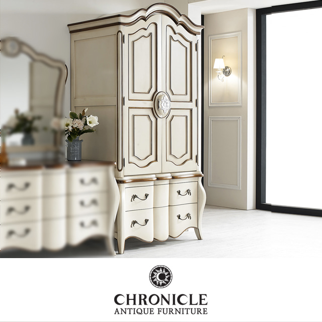 엘라젠 1080 아이보리 옷장 WSC-1004