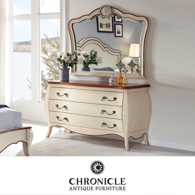 엘라젠 1240 아이보리 화장대 B형 WSC-1013