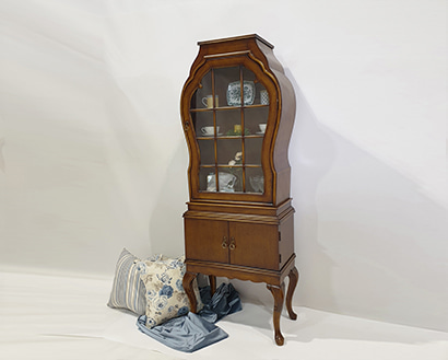 엘사데코 650 원목 유리장식장 ELC-1007