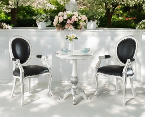 카페 예식장 높은 티테이블세트 CRC-7001