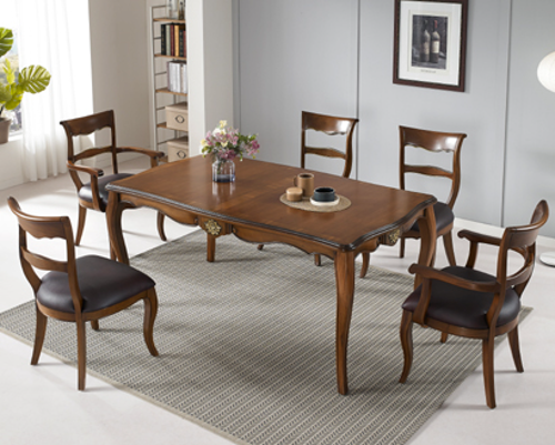 마호가니 1400 4인 식탁세트 WSC-0127