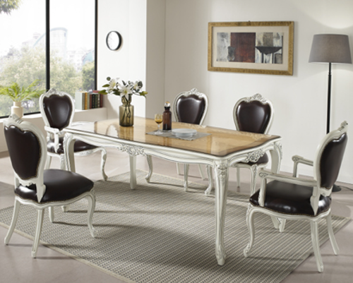 마호가니 1700 6인 식탁세트 WSC-0022